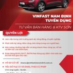 VinFast Ninh Bình Tuyển Dụng tháng 4 năm 2021