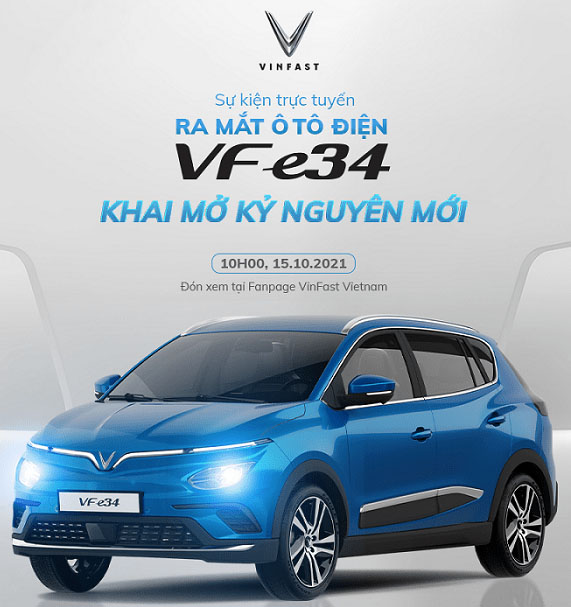 Ra mắt ô tô điện VinFast VF e34
