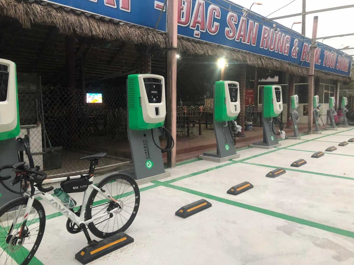 Sạc pin ô tô điện Vinfast tại Quất Lâm Nam Định